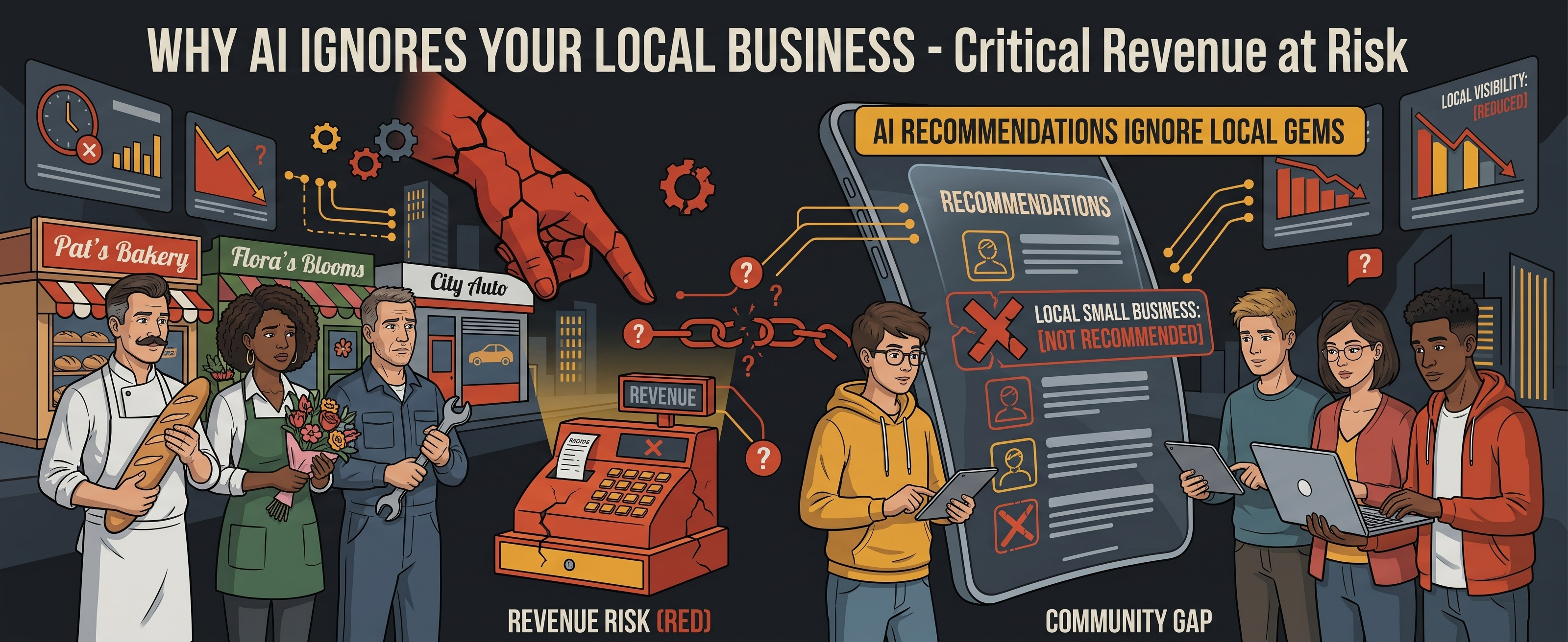 45% of Customers Now Ask AI Who to Call. AI Names Only 1.2% of Local Businesses.