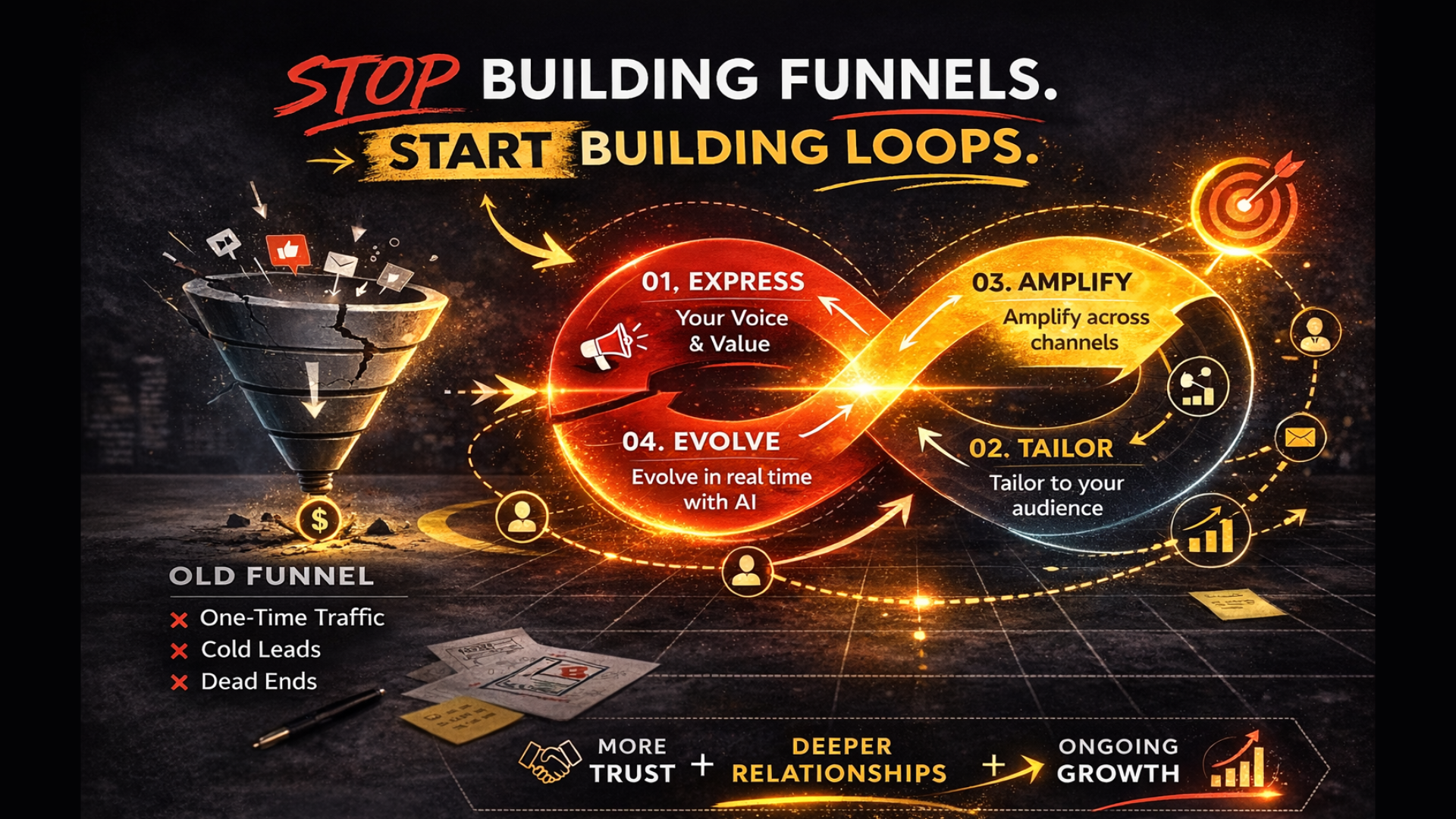 Stop Building Funnels. Start Building Loops.