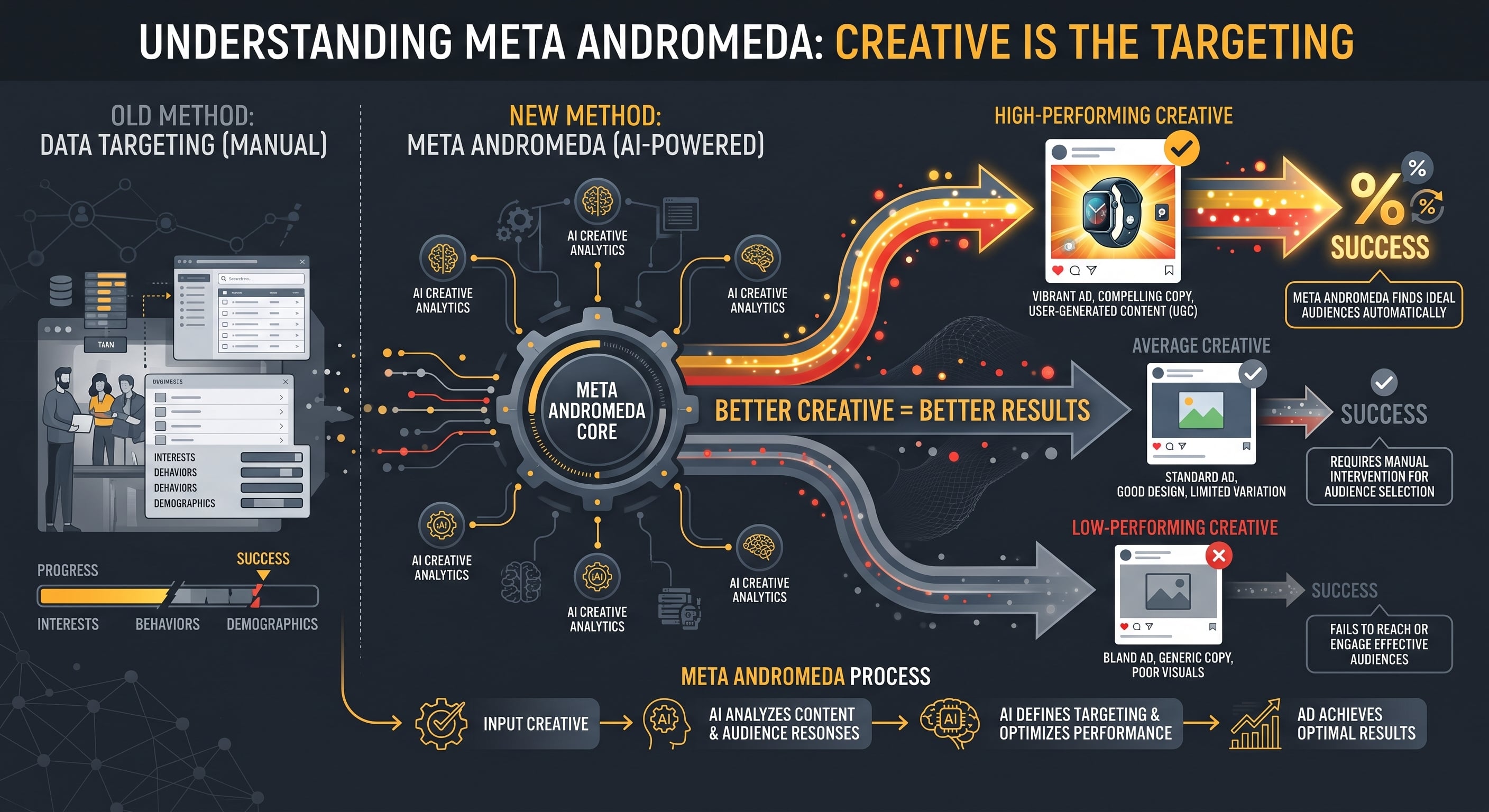 What Is Meta Andromeda? Creative Is Now Targeting