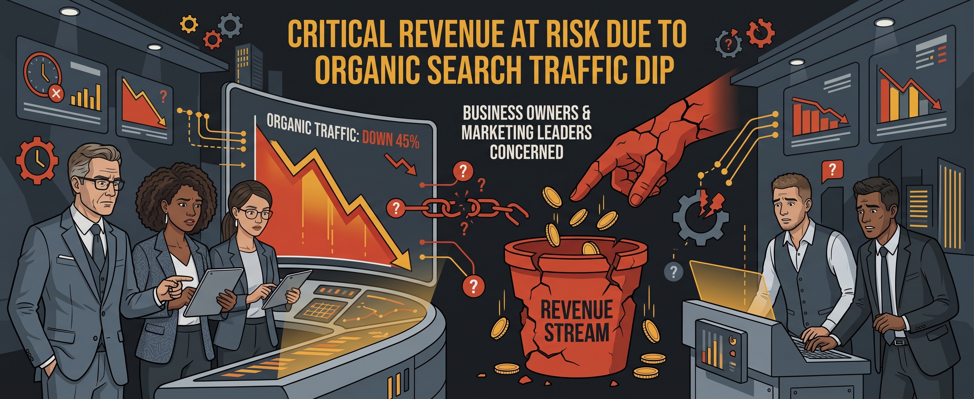 Your Organic Traffic Dropped After AI Overviews. &nbsp;Here is What to Check First.